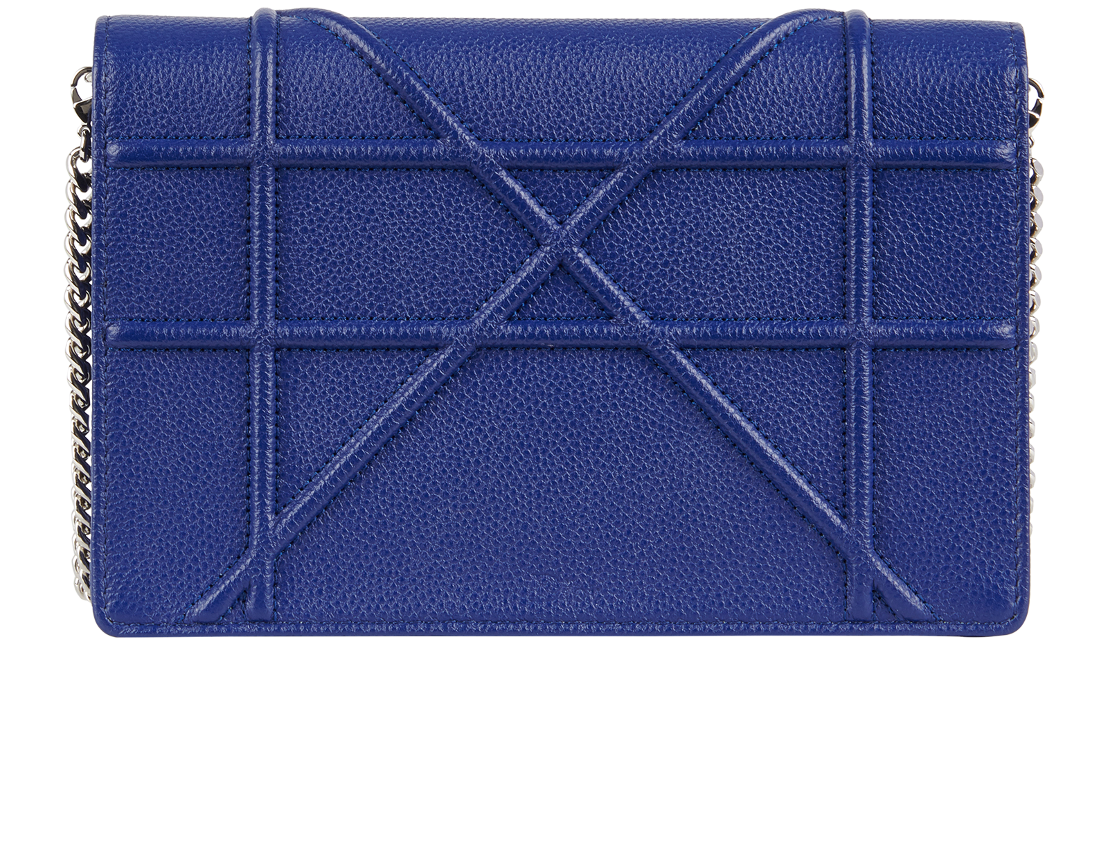 Mini Diorama, &pound;620, Handbags, Blue, Leather, Back view